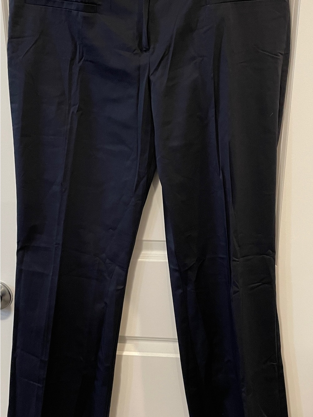 Jacob Women's Navy Dress Pants - Straight Leg